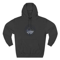 Fleece Hoodie Block Island Rhode Island Lighthouse Unisex Sweatshirt - Ocean State Styles