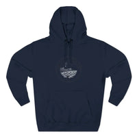 Fleece Hoodie Block Island Rhode Island Lighthouse Unisex Sweatshirt - Ocean State Styles