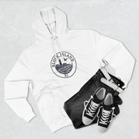 Fleece Hoodie Block Island Rhode Island Lighthouse Unisex Sweatshirt - Ocean State Styles
