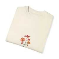 Floral Design Unisex T-Shirt Collection in Salmon White and Light Green - Ocean State Styles