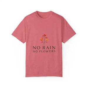 Floral Design Unisex T-Shirt Collection in Salmon White and Light Green - Ocean State Styles
