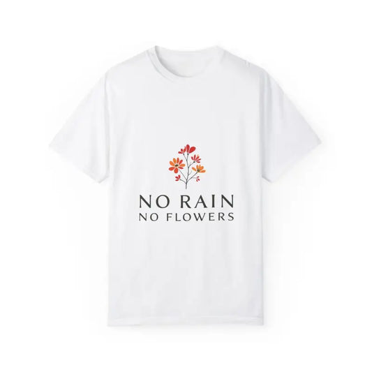 Floral Design Unisex T-Shirt Collection in Salmon White and Light Green - Ocean State Styles