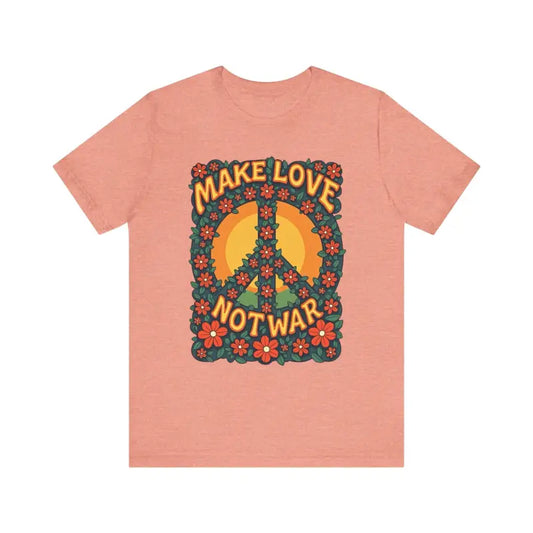 Floral Peace Sign T Shirt Collection - Ocean State Styles