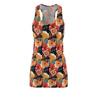 Floral Print Racerback Dress for Summer Parties - Ocean State Styles