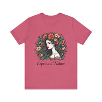 Floral Goddess Unisex Jersey Tee Esprit De La Nature Collection - Ocean State Styles