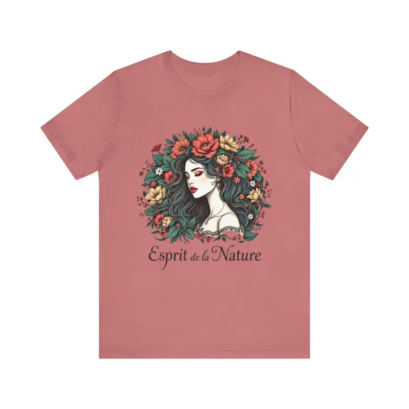 Floral Goddess Unisex Jersey Tee Esprit De La Nature Collection - Ocean State Styles
