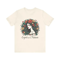 Floral Goddess Unisex Jersey Tee Esprit De La Nature Collection - Ocean State Styles