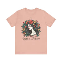 Floral Goddess Unisex Jersey Tee Esprit De La Nature Collection - Ocean State Styles
