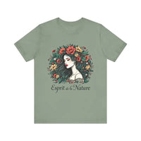 Floral Goddess Unisex Jersey Tee Esprit De La Nature Collection - Ocean State Styles