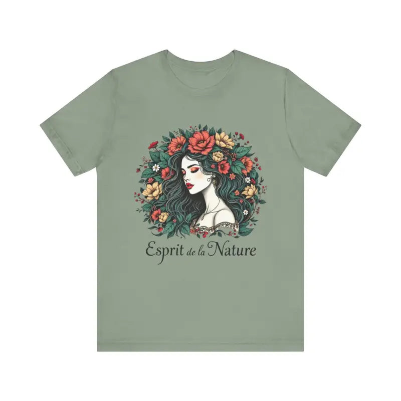 Floral Goddess Unisex Jersey Tee Esprit De La Nature Collection - Ocean State Styles