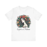 Floral Goddess Unisex Jersey Tee Esprit De La Nature Collection - Ocean State Styles