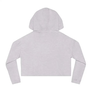 Light grey cropped hoodie from Flower Child Pastel Floral Print collection