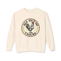 Funny Farmhouse Chicken Graphic Crewneck Sweatshirt Cozy Fit - Ocean State Styles