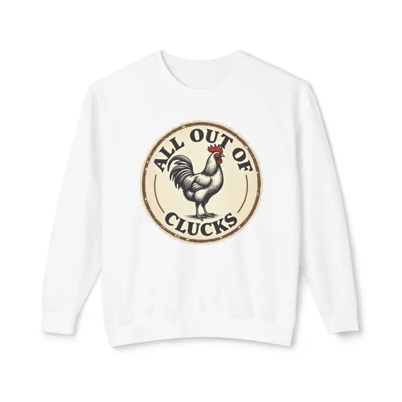 Funny Farmhouse Chicken Graphic Crewneck Sweatshirt Cozy Fit - Ocean State Styles