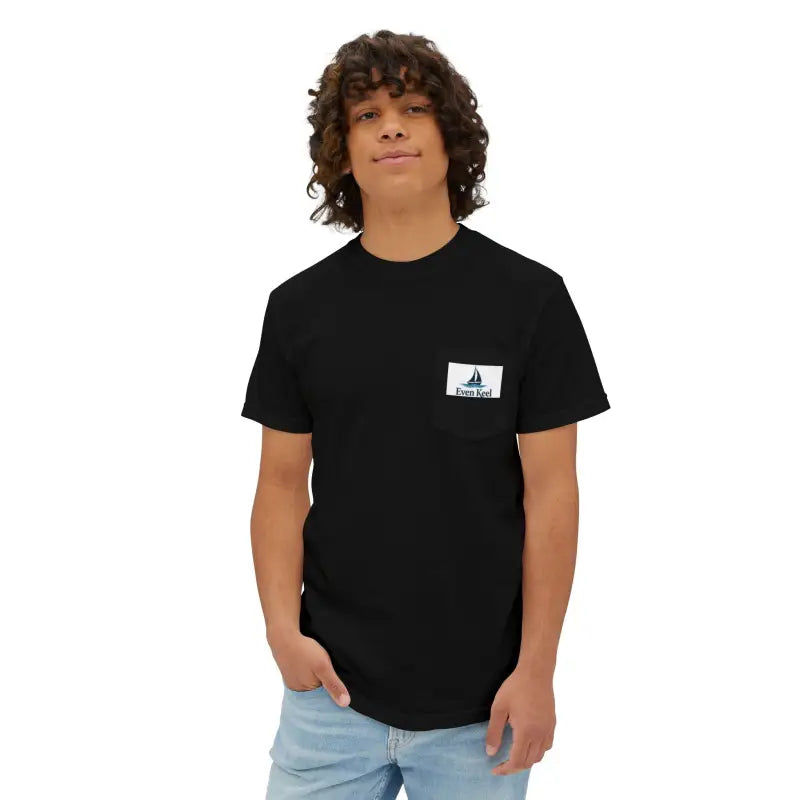 Gansett Beach Vibes Pocket T Shirt for Summer Fun Wear - Ocean State Styles