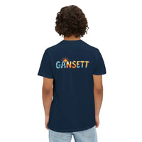 Gansett Beach Vibes Pocket T Shirt for Summer Fun Wear - Ocean State Styles
