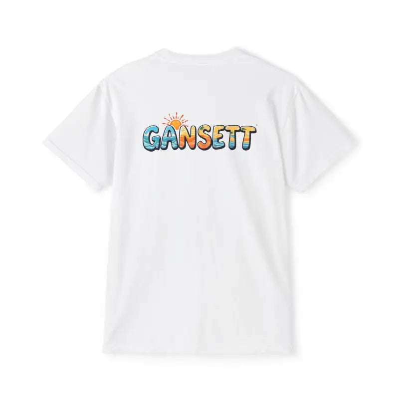 Gansett Beach Vibes Pocket T Shirt for Summer Fun Wear - Ocean State Styles