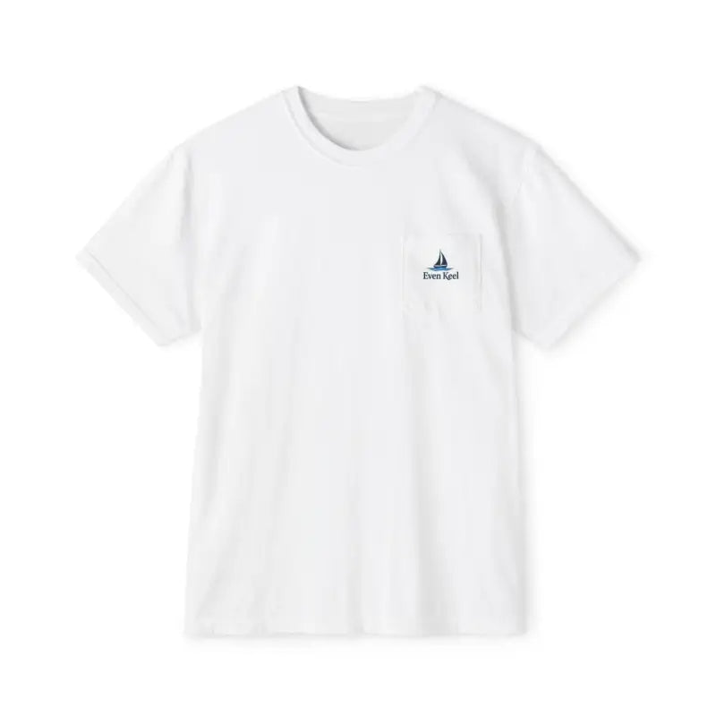Gansett Beach Vibes Pocket T Shirt for Summer Fun Wear - Ocean State Styles