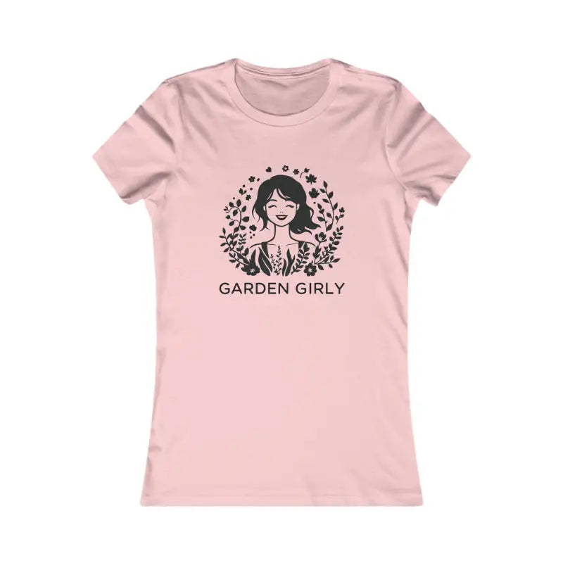 Garden Girly Women's T Shirt for Nature Lovers Chic Floral Design - Ocean State Styles