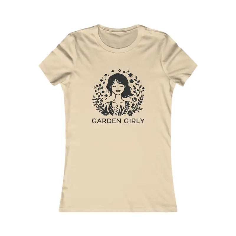 Garden Girly Women's T Shirt for Nature Lovers Chic Floral Design - Ocean State Styles