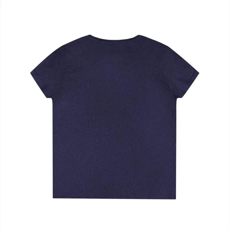 Navy blue Geometric Lobster V Neck T Shirt showcasing modern design and style