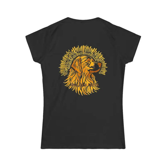 Golden Days Dog Tee for Women Golden Retriever Lovers T Shirt - Ocean State Styles