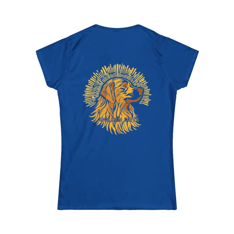 Golden Days Dog Tee for Women Golden Retriever Lovers T Shirt - Ocean State Styles