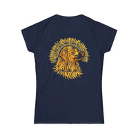 Golden Days Dog Tee for Women Golden Retriever Lovers T Shirt - Ocean State Styles