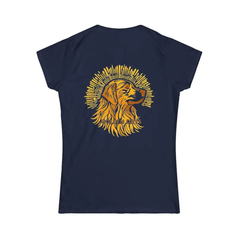 Golden Days Dog Tee for Women Golden Retriever Lovers T Shirt - Ocean State Styles