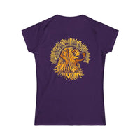 Golden Days Dog Tee for Women Golden Retriever Lovers T Shirt - Ocean State Styles