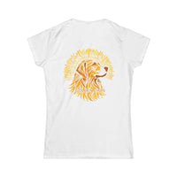 Golden Days Dog Tee for Women Golden Retriever Lovers T Shirt - Ocean State Styles