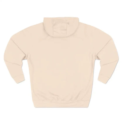 Beige hooded sweatshirt featuring a Golden Retriever dog graphic design