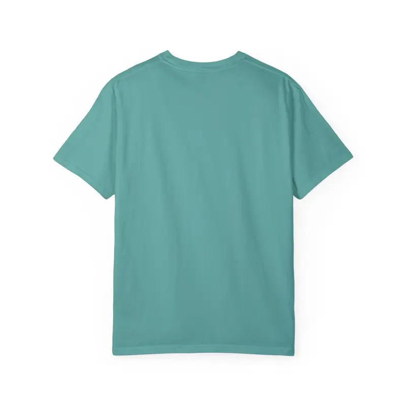 Turquoise short-sleeved t-shirt for Golden Retriever Dog lovers, unisex design