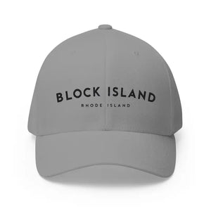 Gray White and Khaki Closed Back Structured Baseball Caps with Embroidery - Ocean State Styles