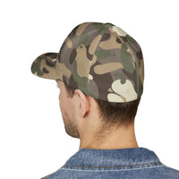 Gray White and Khaki Closed Back Structured Baseball Caps with Embroidery - Ocean State Styles