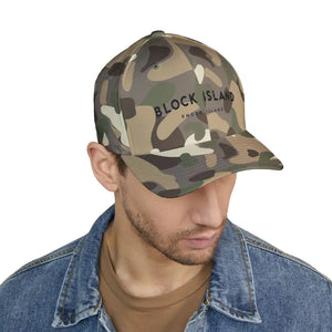 Gray White and Khaki Closed Back Structured Baseball Caps with Embroidery - Ocean State Styles