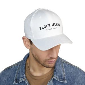 Gray White and Khaki Closed Back Structured Baseball Caps with Embroidery - Ocean State Styles