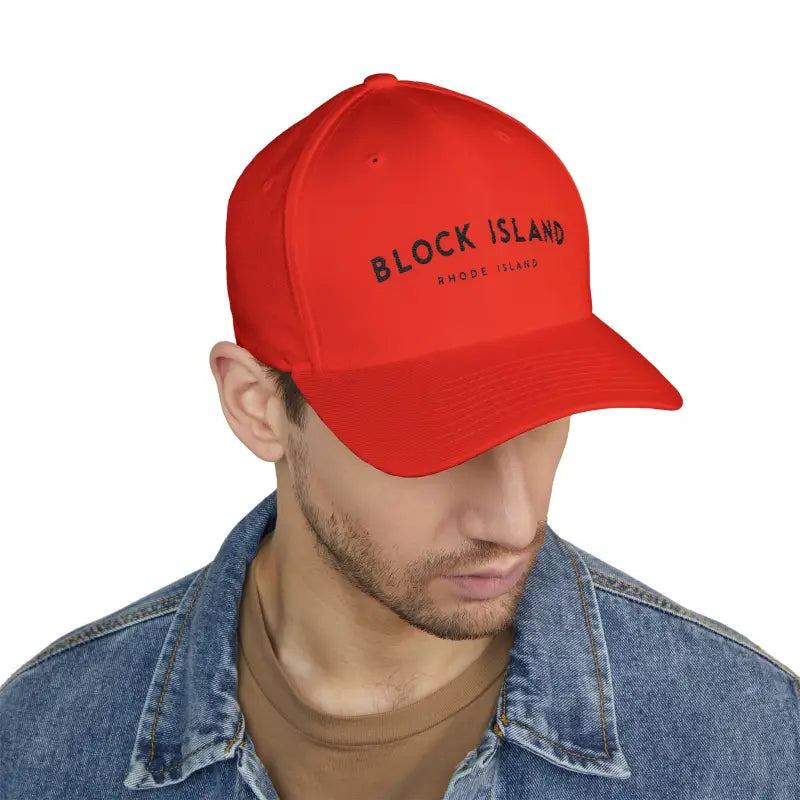 Gray White and Khaki Closed Back Structured Baseball Caps with Embroidery - Ocean State Styles