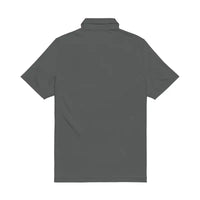 Green Gray and Black Polo Shirts with Rhody and Rhode Island Motif - Ocean State Styles