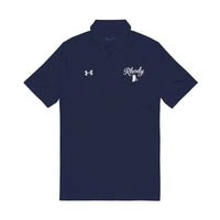 Green Gray and Black Polo Shirts with Rhody and Rhode Island Motif - Ocean State Styles
