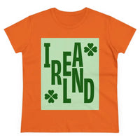 Green Irish Shamrock Women's T-Shirt for St Patrick's Day Celebration - Ocean State Styles