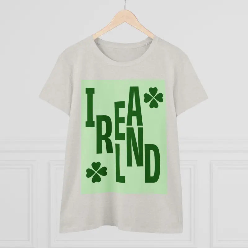 Green Irish Shamrock Women's T-Shirt for St Patrick's Day Celebration - Ocean State Styles