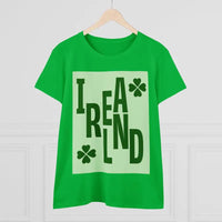 Green Irish Shamrock Women's T-Shirt for St Patrick's Day Celebration - Ocean State Styles