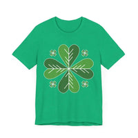 Heather Green Celtic Shamrock T-Shirt for Unique Style - Ocean State Styles