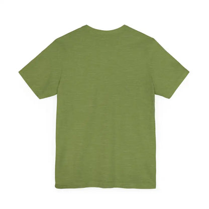 Heather Green Celtic Shamrock T Shirt in olive green color displayed for purchase