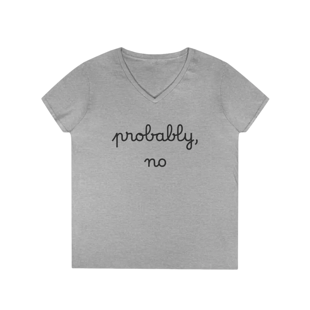 Gray v-neck t-shirt from Heliconia V Neck T Shirt collection in Red, Pink, and Gray