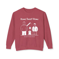 Home Sweet Home Unisex Lightweight Crewneck Sweatshirt for Ultimate Comfort - Ocean State Styles