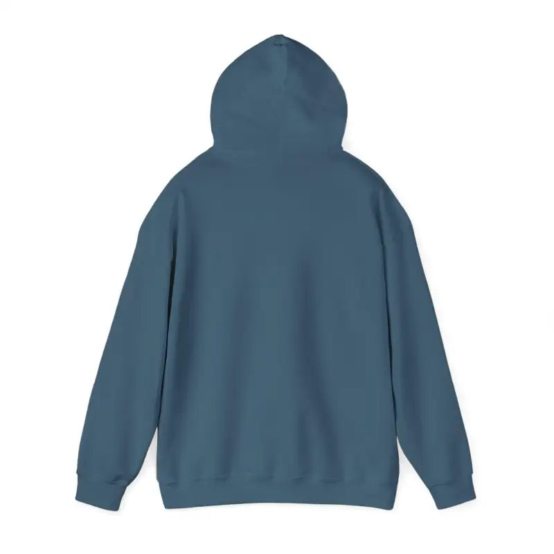 Blue hooded sweatshirt from the Homeowners Unisex Hooded Sweatshirt collection