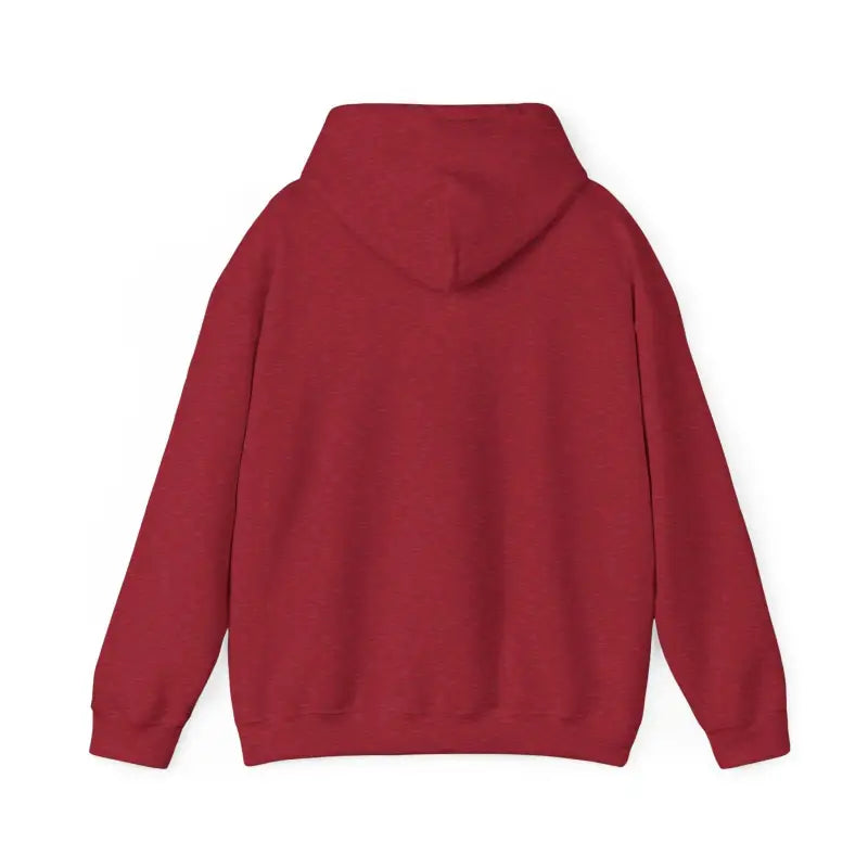 Maroon Hooded Sweatshirt from the Homeowners Unisex collection for comfortable wear