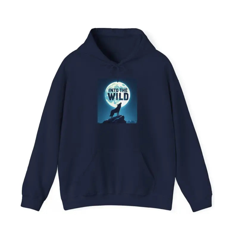 Howling Moon Wolf Hoodie Unisex for Outdoor Comfort and Style - Ocean State Styles